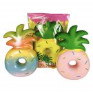 Squishy Jumbo Pineapple Fruit Donut Slow Rising Collection Gift Decor Toy