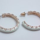 garlicfashion special elegant women fashion Solane hoop earrings RV39