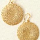 garlicfashion special elegant women fashion Jasmine Filigree gold earrings