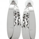 garlicfashion special elegant women fashion Corso hoops silver earrings