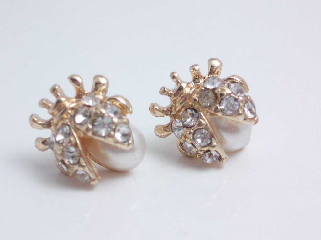 garlicfashion special elegant women fashion Ladybug earrings