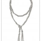 garlicfashion special elegant women fashion Josephine Pearl Lariat Necklace