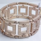 garlicfashion DIY handmade women fashion Crete gold elastic bracelet