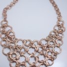 garlicfashion DIY handmade women fashion Kiam Family Lisa matte gold chain necklace