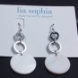 garlicfashion DIY handmade women fashion Frosted geniune Mop earrings natural white shell dangle earrings