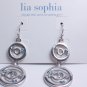garlicfashion DIY handmade women fashion 2 loops silver earrings