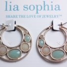 garlicfashion DIY handmade women fashion loop coral earrings