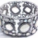 garlicfashion DIY handmade women fashion After Party transparent CZ vintage bracelet