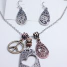 garlicfashion DIY handmade women fashion Day Dreamer earrings necklace set