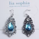 garlicfashion DIY handmade women fashion Heirlrom Montana resin teadrops earrings