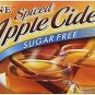 Alpine Spiced Cider SUGAR-FREE Apple Flavor Drink Mix .14 Oz Pouch 10 Ct 6 Boxes