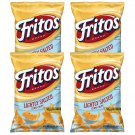 Fritos LIGHTLY SALTED Corn Chips Snacks, 9.25 oz. ea. (Pack of 4)