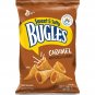 Bugles Crispy Corn Snacks, Sweet & Salty CARAMEL, Snack Bag, 6 Oz. (2 Bags)