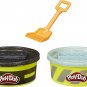 Play-Doh Wheels Pavement & Cement Dough, 16oz (Black & Blue)
