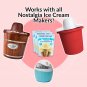 Nostalgia Premium VANILLA CREME Ice Cream Mix 8 oz (2 Bags)