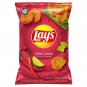 Lay's CHILI LIMON Flavored Potato Chips 7.75oz Bags (Pack of 1)