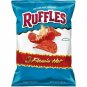 Ruffles Ridged Potato Chips, Flamin' Hot 8 Ounce (3 Bags)