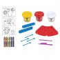 MODELING DOUGH CANDY SHOP 11 PIECES CRAYOLA DOUGH W/ MOLD MODELING TOOLS TUBS