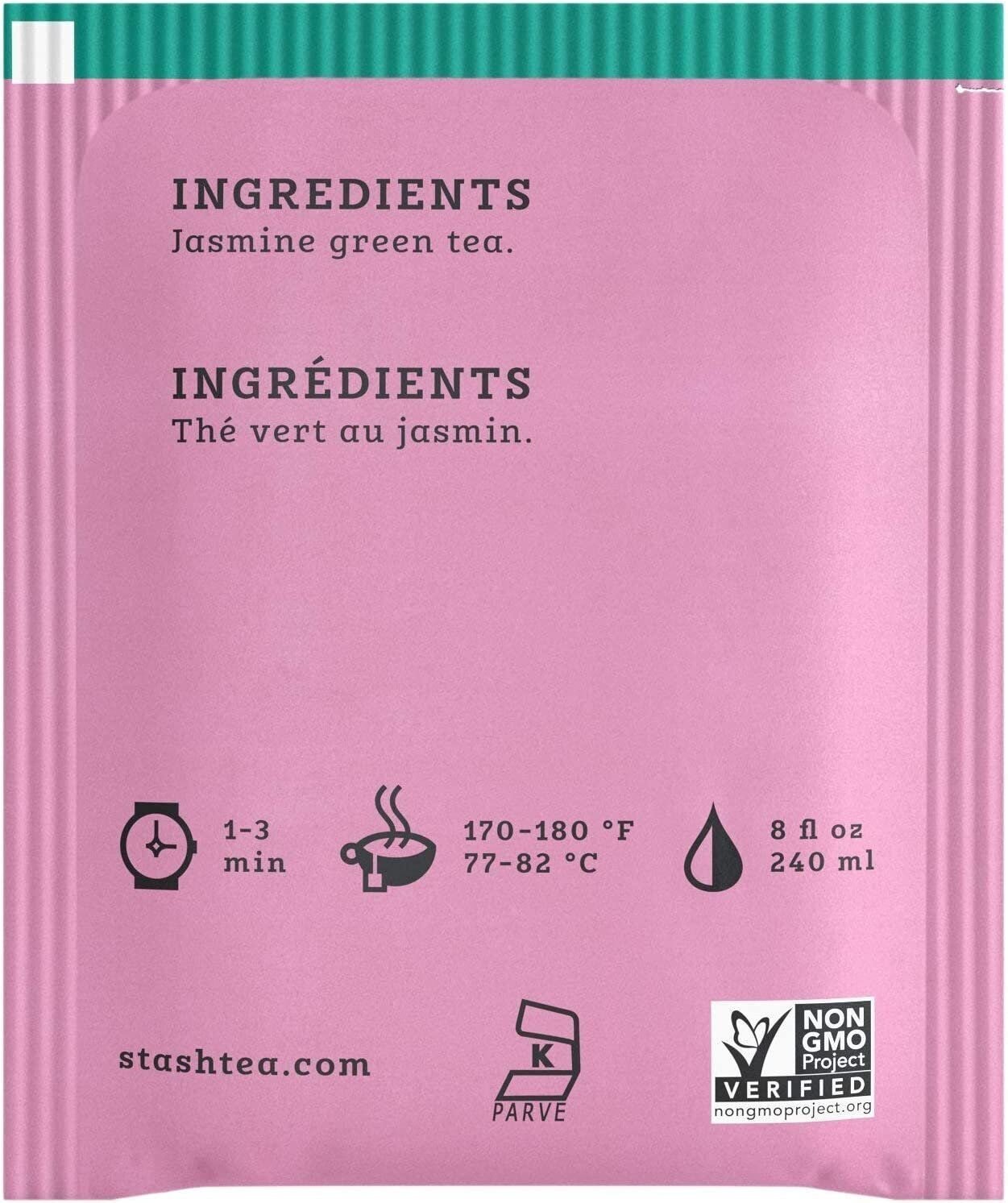 Stash Premium Green Tea JASMINE BLOSSOM 18 Bags / Box (2 Boxes)