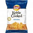 Lay's Kettle Cooked Potato Chips, Original, 8 oz Bag