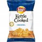 Lay's Kettle Cooked Potato Chips, Original, 8 oz Bag