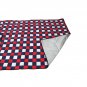 Ozark Trail Water Resistant Plaid-Pattern Fleece Camping Picnic Blanket, Red & B