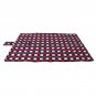 Ozark Trail Water Resistant Plaid-Pattern Fleece Camping Picnic Blanket, Red & B