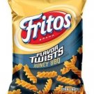 Fritos Corn Chips, Twists Honey BBQ, 9.75 Oz 1 Bag Frito-Lays