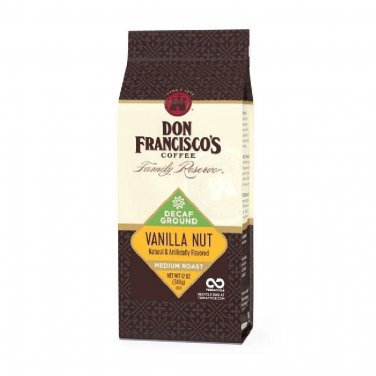 Don Francisco's DEC VANILLA NUT 100% Arabica Coffee Med Roast Ground