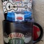 Friends Hot Cocoa Gift Set, Ceramic BLACK Mug, Socks, Mix (3 Ps) "CENTRAL PERK"