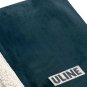 Lamb's Wool Throw Blanket, Reversible Microfur, Navy, 50" x 60"