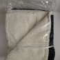 Lamb's Wool Throw Blanket, Reversible Microfur, Navy, 50" x 60"