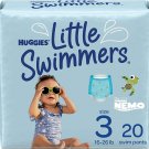 Huggies Little Swimmers Disposable Swim Diapers, SIZE 3 Small (16-26 Lbs) 20 Ct
