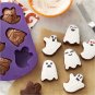 Wilton Ghost Non-Stick Silicone Mold, 6-Cavity