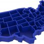True Zoo USA Ice Mold, BPA-Free Silicone Ice Cube Tray, Novelty Ice