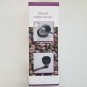 Coffee Grinder Manual Easy Turn Handle Clear Glass Base