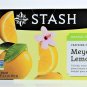 Stash Tea MEYER LEMON Bags/Box - Caffeine Free (1 Box)