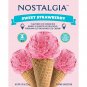 Nostalgia Premium STRAWBERRY Ice Cream Mix 8 oz - BSB: 01/03/2024 (2 Bags)