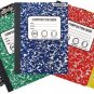 Composition Notebooks Marbled 5 WIDE Ruled 1 ea color may vary 9.75"x7.5"