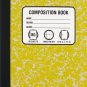 Composition Notebooks Marbled 5 WIDE Ruled 1 ea color may vary 9.75"x7.5"