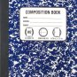 Composition Notebooks Marbled 5 WIDE Ruled 1 ea color may vary 9.75"x7.5"