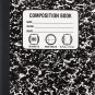 Composition Notebooks Marbled 5 WIDE Ruled 1 ea color may vary 9.75"x7.5"