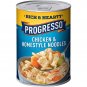 Progresso Rich & Hearty Soup Chicken and Homestyle Noodles 19oz (6 Cans)