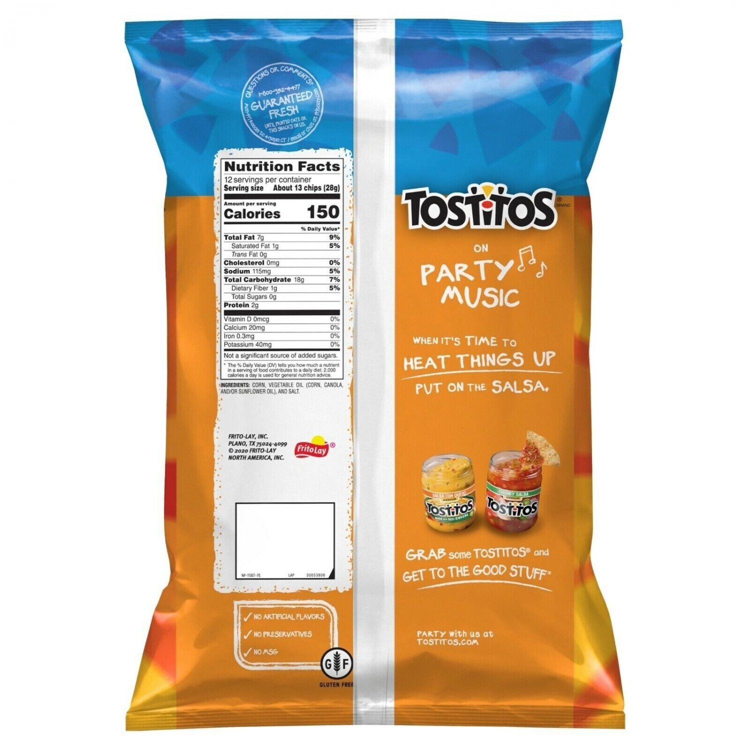 Tostitos Tortilla Chips Crispy Rounds 12 Oz