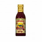 Mikee Sugar Free Blueberry Flavored Syrup 12 oz Glass Bottle - Single Pack