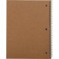 Top Flight Spiral Notebook, 1 Subject, 70 Wide Ruled Sheets, Assorted Colors