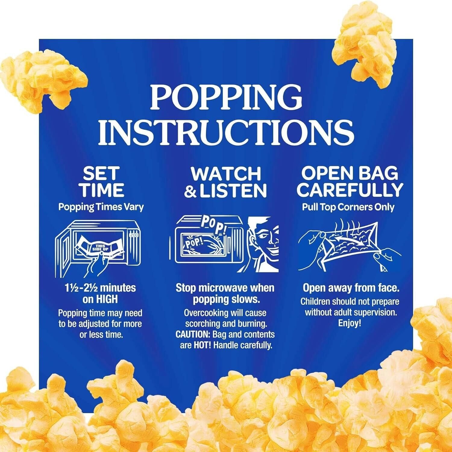 ACT II EXTREME BUTTER Flavor Microwave Popcorn 8.25 oz. 3 Bags 3 Boxes