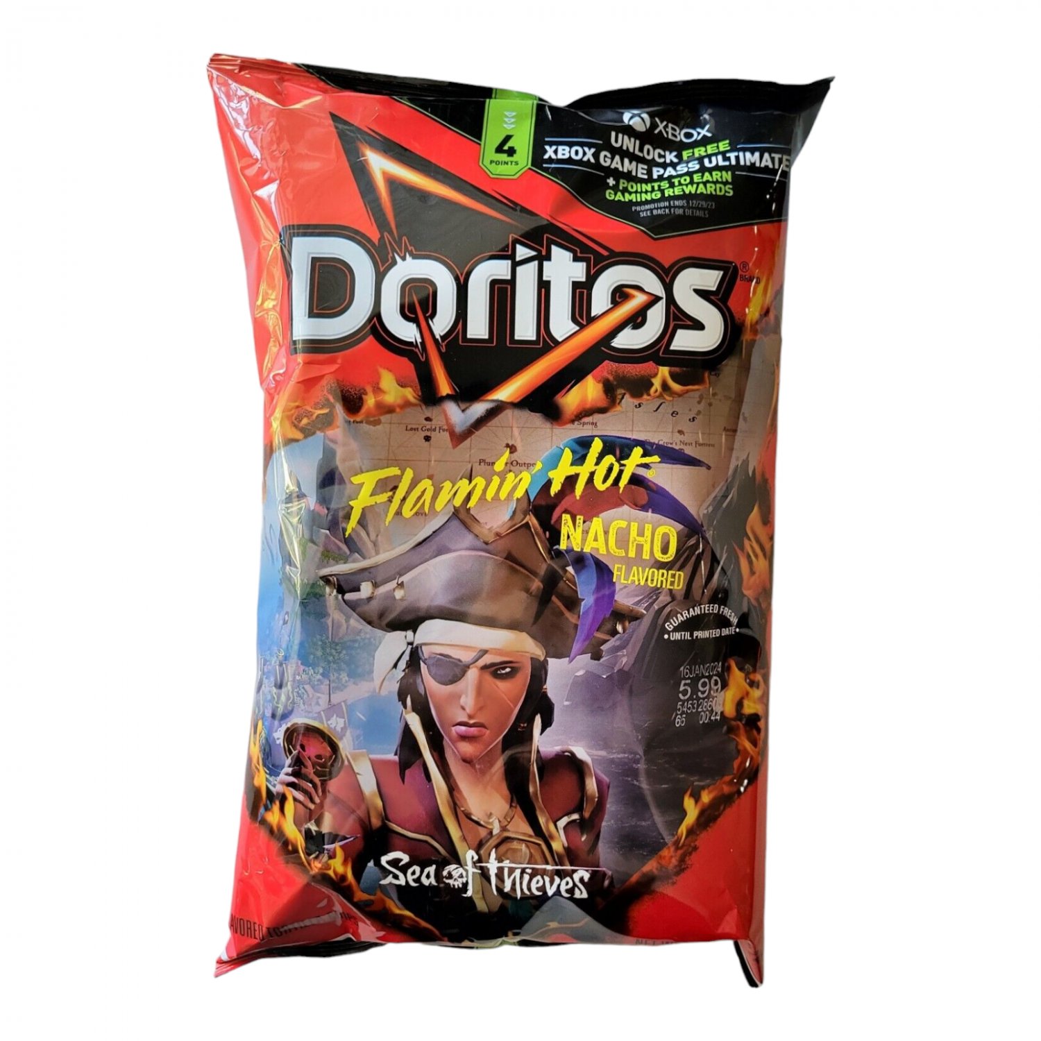 Doritos Flamin Hot Nacho Flavor Tortilla Chips 9 25 Oz 1 Bag Limited