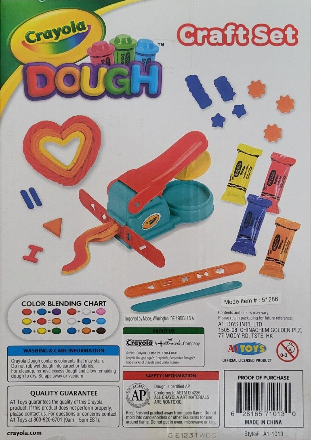 Crayola Dough Playset - Craft Set - 8 Pieces