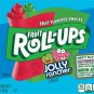 Fruit Roll-Ups JOLLY RANCHER Watermelon/Green Apple Snacks 5 oz 10ct